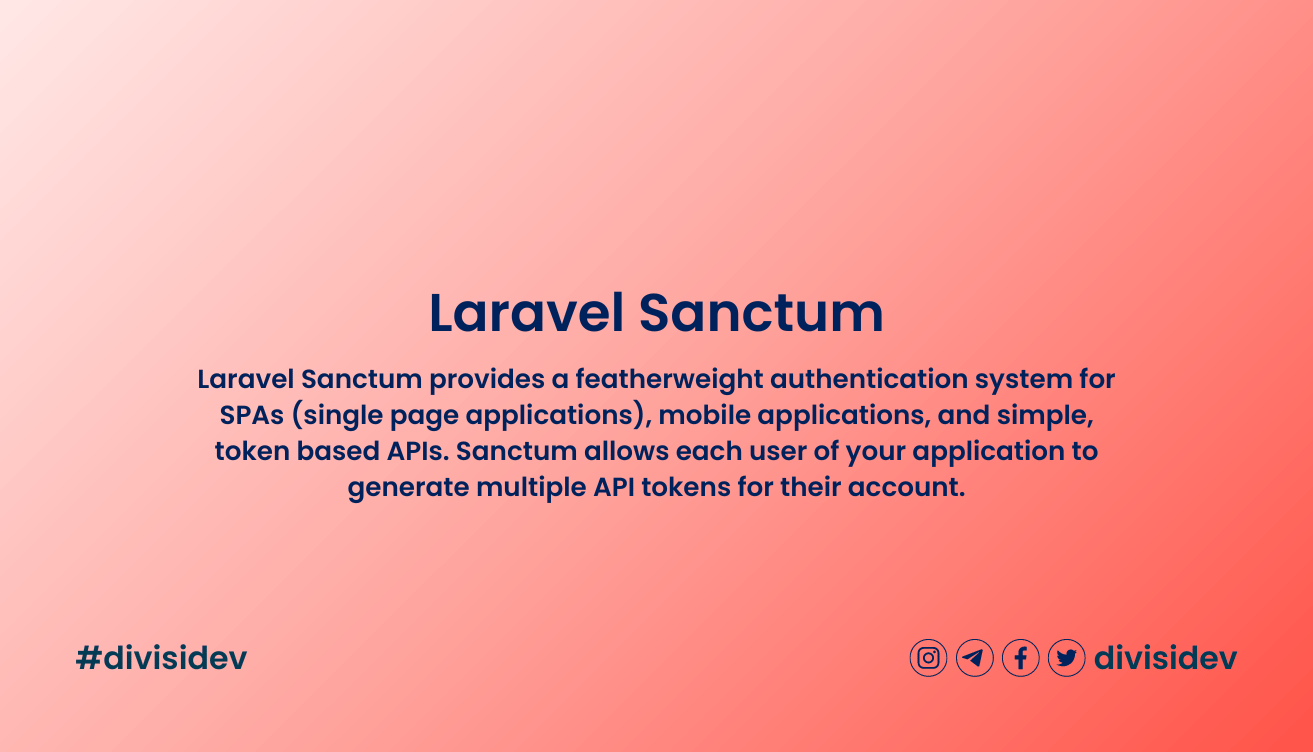 Laravel 10 Rest API using Sanctum