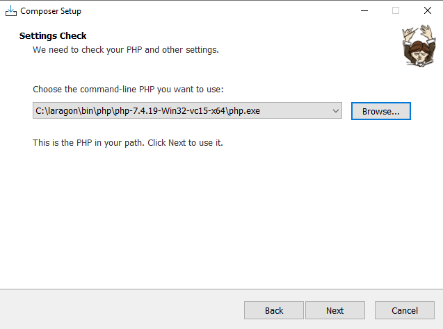 install composer