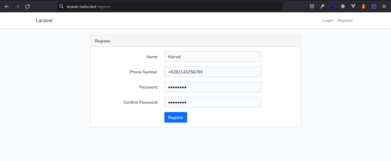 testing register