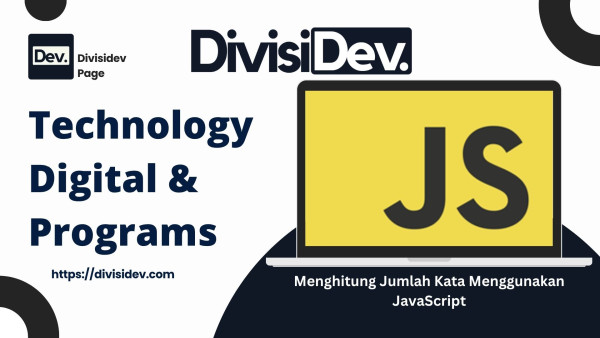 Menghitung Jumlah Kata Menggunakan JavaScript